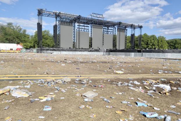 Jutro nakon koncerta Marka Perkovića Thompsona na sinjskom hipodromu