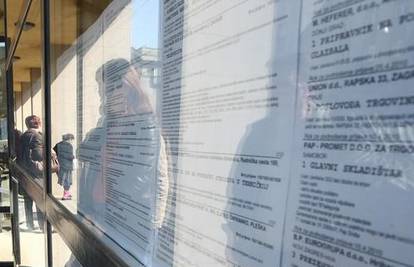 Nezaposlenih u kolovozu 12,9 posto više nego lani