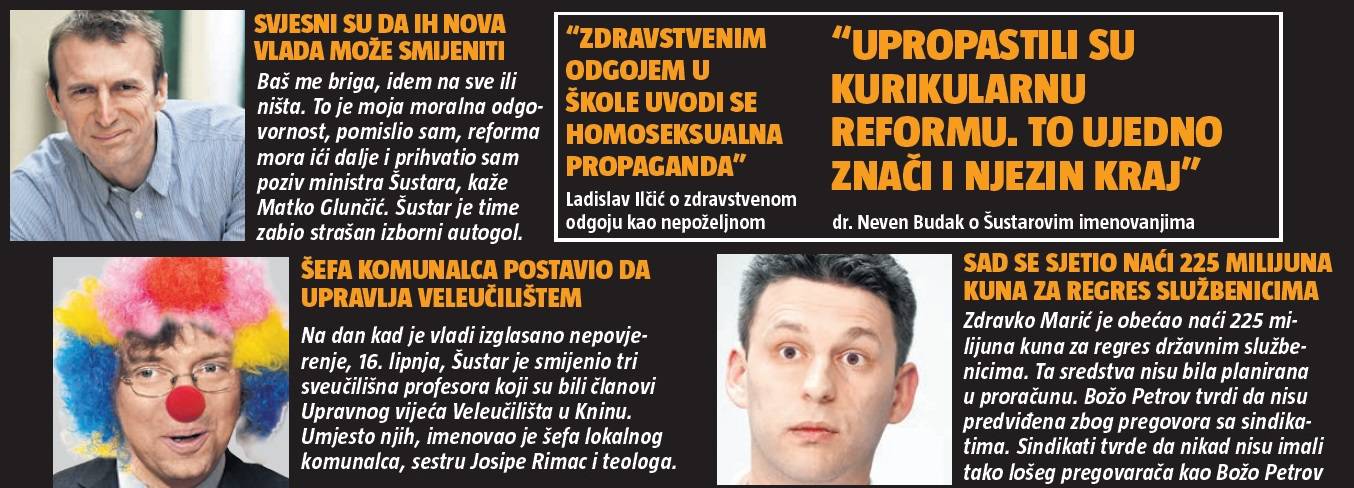 Tehnička Vlada: Zapošljavaju, zadužuju, troše, smjenjuju...