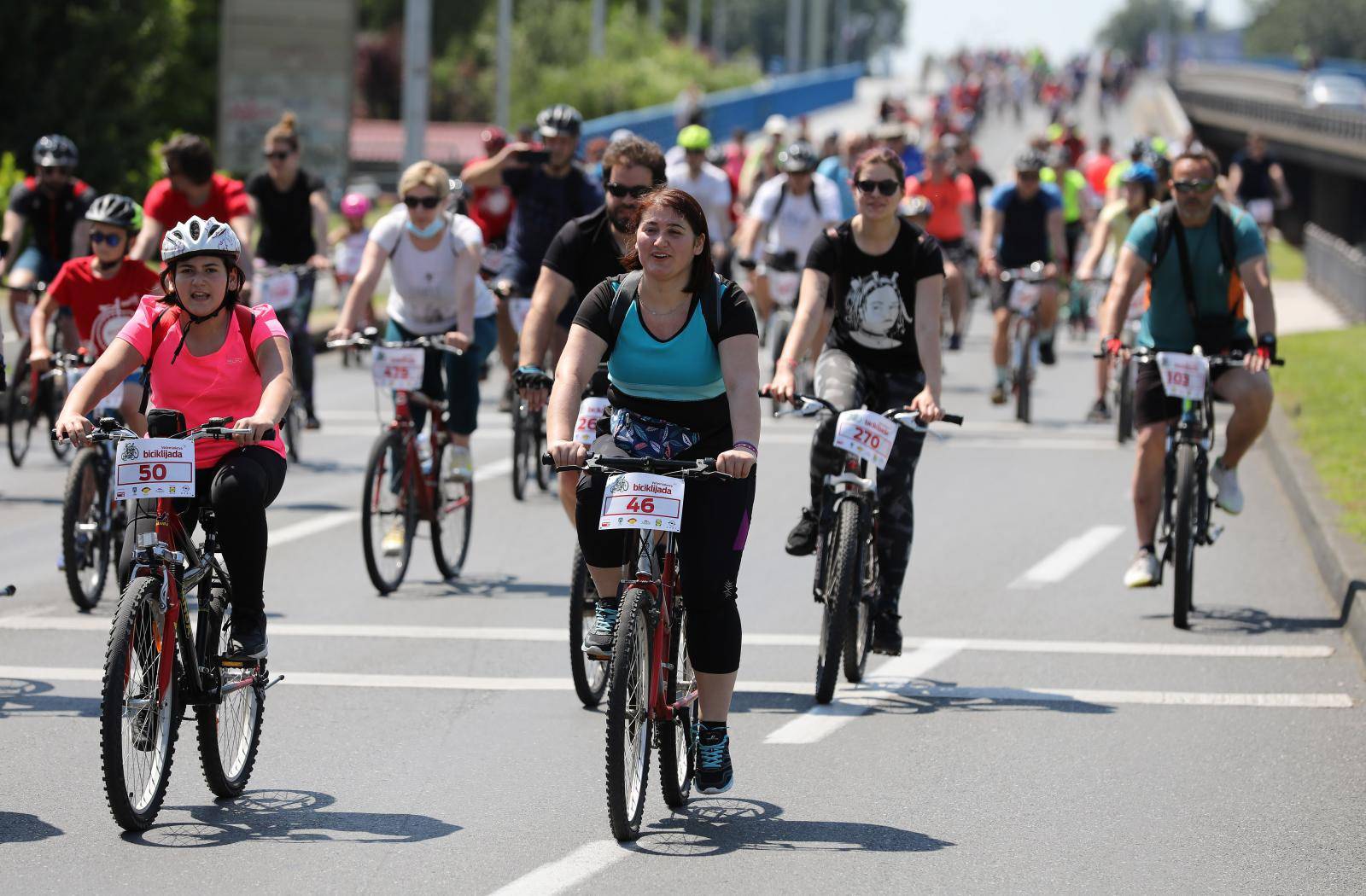 Završila je 39. Večernjakova biciklijada: Nakon pedaliranja započeo je tulum na Bundeku