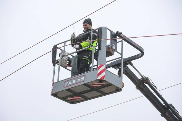 Radovi na Sarajevskoj cesti, proširenje ceste i gradnja nove tramvajske rute
