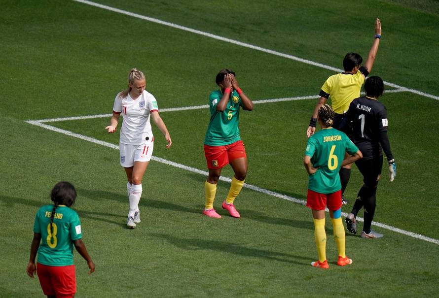 England v Cameroon - FIFA Women's World Cup 2019 - Round of Sixteen - Stade de Nice