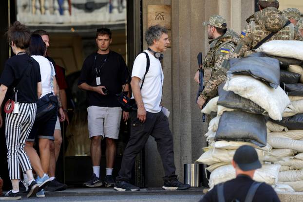 Zagreb: Adrien Brody na snimanji filma Snake Island