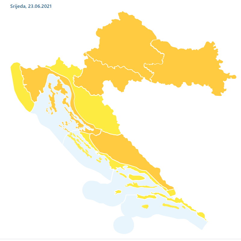 Temperature danas idu do 37, a sutra vrhunac toplinskog vala: Ugodnije vrijeme tek u subotu