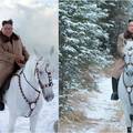 Požurite konji bijeli: Kim Jong Un jaše konja svetom planinom