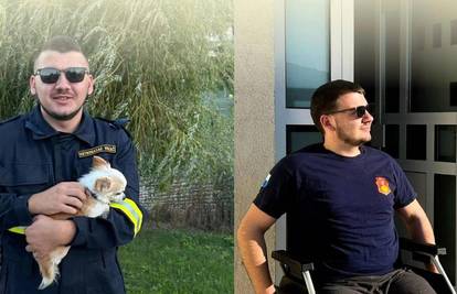 Mladi vatrogasac prošle godine ostao bez dvije noge: 'Život mi se preko noći promijenio...'