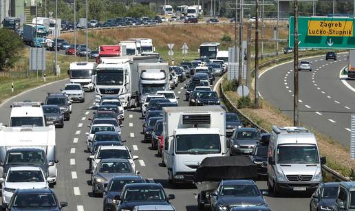 FOTO Zagužvalo se: Pogledajte kilometarske kolone na Lučkom