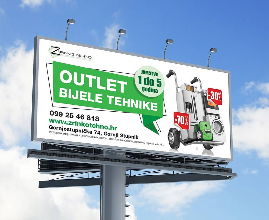 Prvi Outlet bijele tehnike u Hrvatskoj