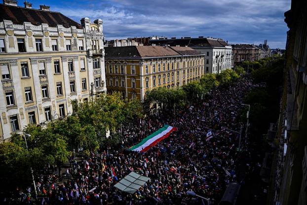 69th anniversary of the Hungarian Uprising of 1956, in Budapest
