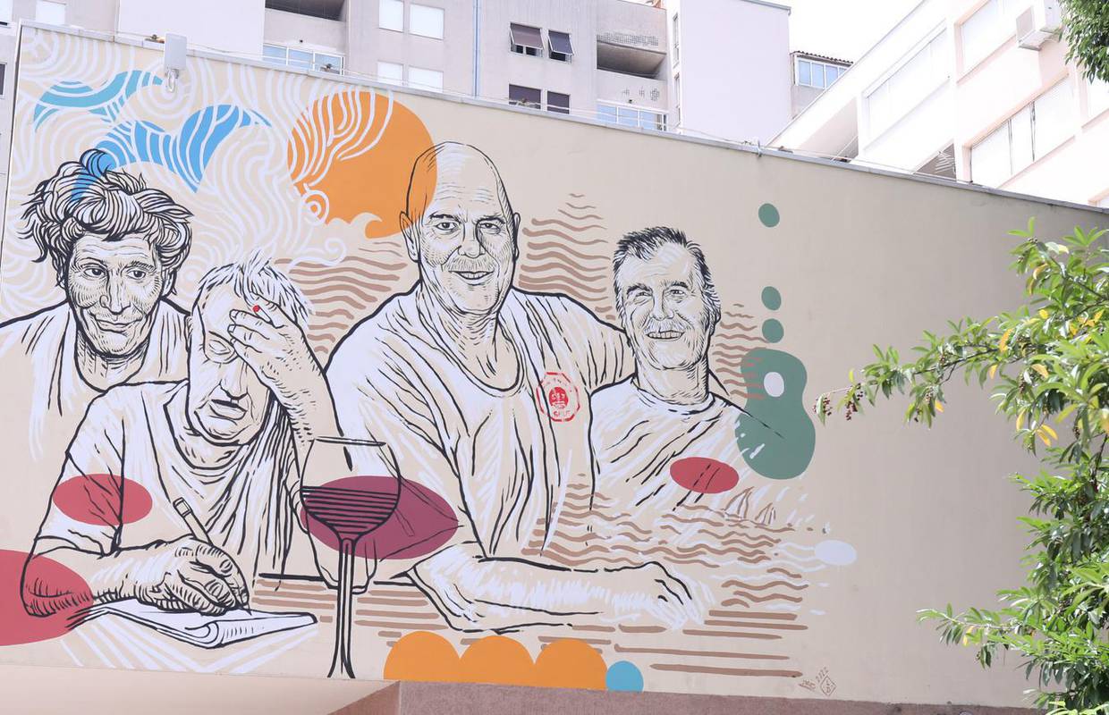 U Splitu osvanuo mural koji je posvećen Ćubiju, Smoji, Runjiću i Mosoru: Obilježili su jednu eru