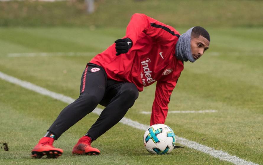 First training session Eintracht Frankfurt