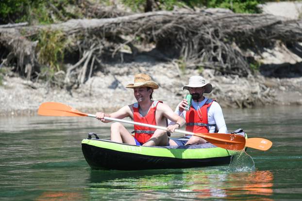 Rafting Hrvatskom Amazonom - Drava 2025. od legradskog ušća Mure u Dravu do Ješkova