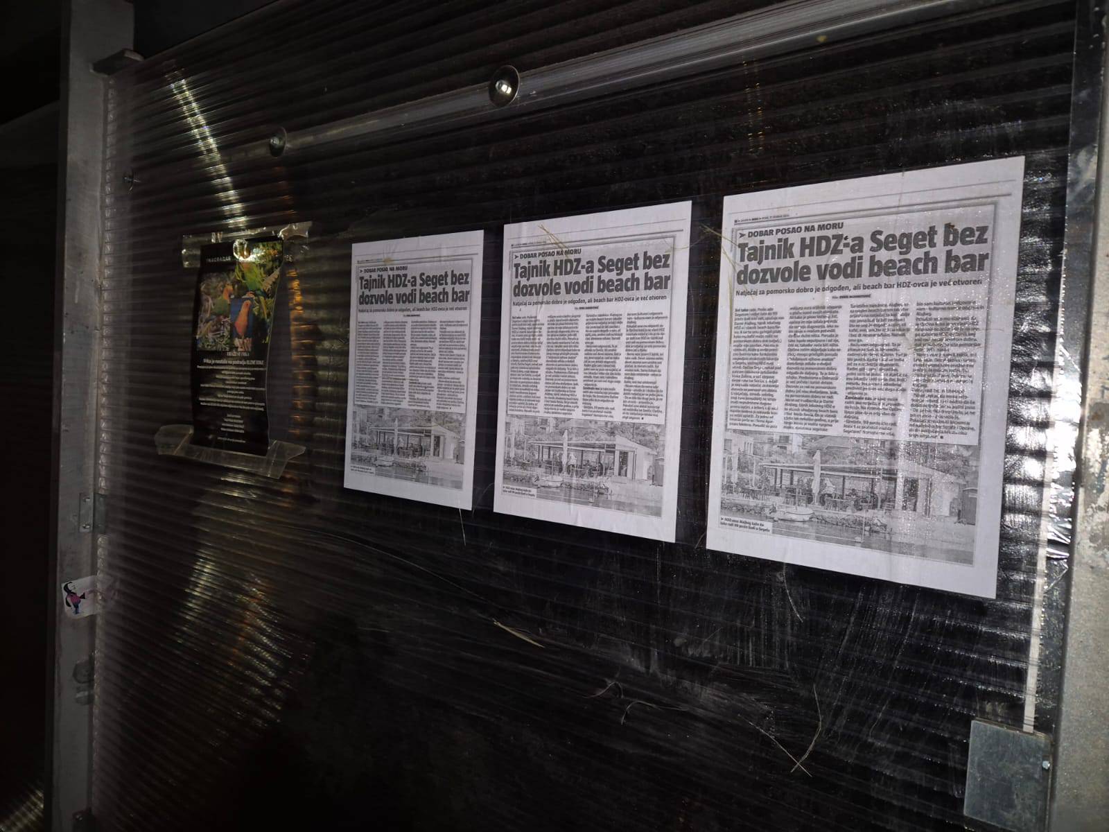 Seget oblijepljen stranicama naših novina: 'Veseli nas da su prepoznali važnost ove priče...'