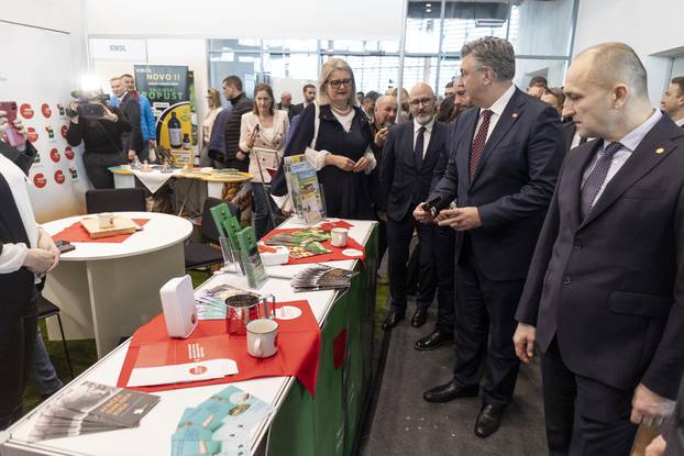 Osijek: Premijer Plenković na otvorenju   30. Proljetnog i 24. Obrtničkog sajma