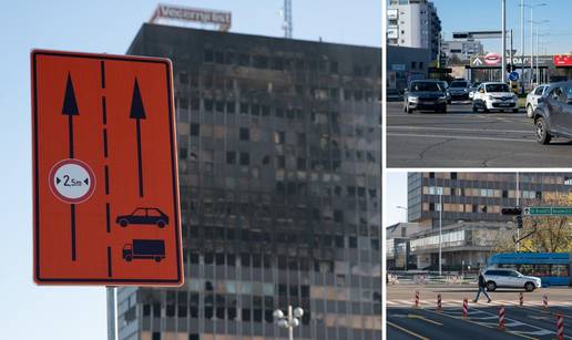 FOTO Opet se vozi kod Vjesnika po Slavonskoj aveniji, ovako izgleda nova regulacija prometa