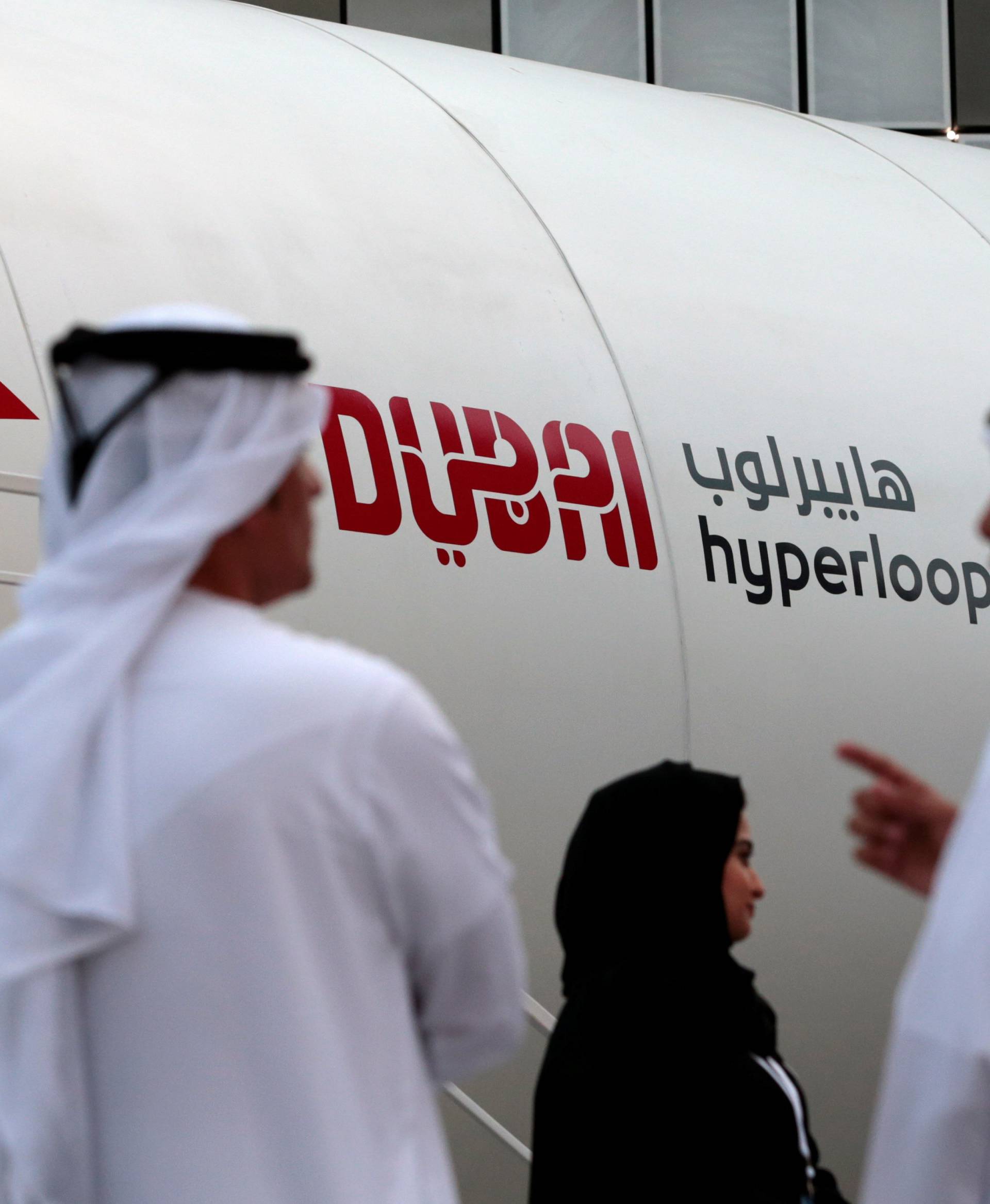RTA unveil the design model of the hyperloop in Dubai