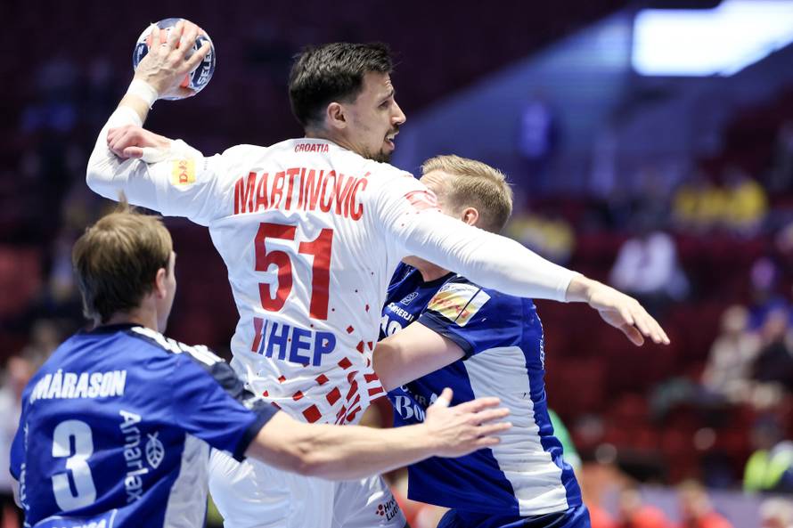 Susret Islanda i Hrvatske u drugom krugu EHF Europskog prvenstva