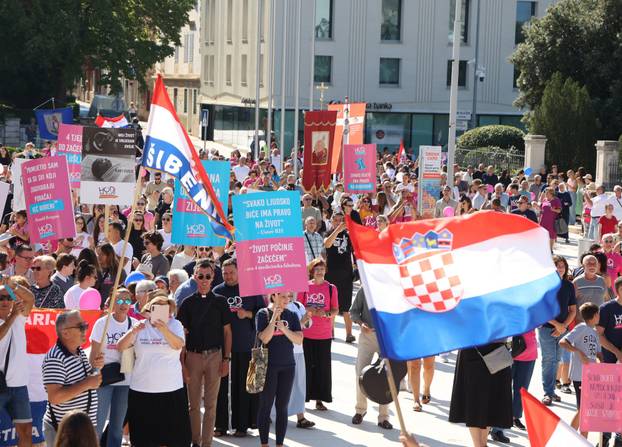 Prvi put u Šibeniku održan Hod za život