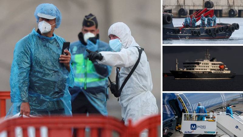FOTO Još dvoje ljudi zaraženo hantavirusom! Evakuiraju zadnje putnike s 'virus-kruzera'
