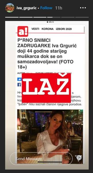 'Procurile su eksplicitne fotke hrvatske starlete iz Zadruge...'