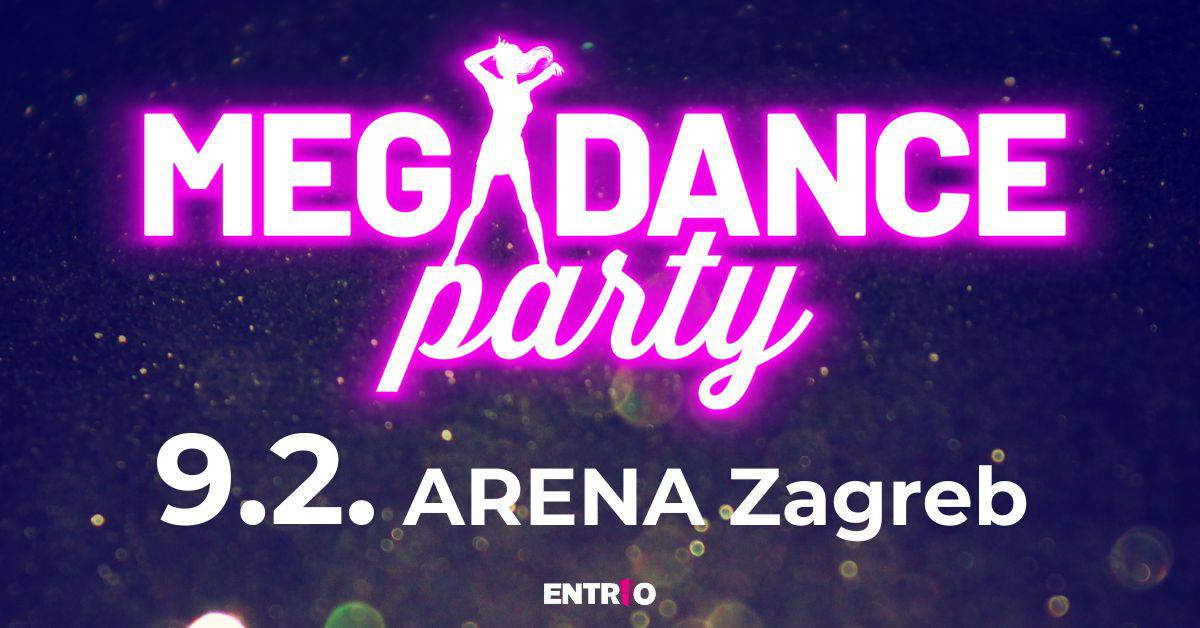 Megadance Party - Povratak hrvatskih plesnih 90-ih u Areni Zagreb!