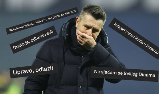 Navijači Dinama bjesni: 'Bjelica još večeras mora dobiti otkaz!'