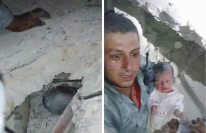 Bila je živa zakopana: Beba preživjela 16 sati u ruševinama