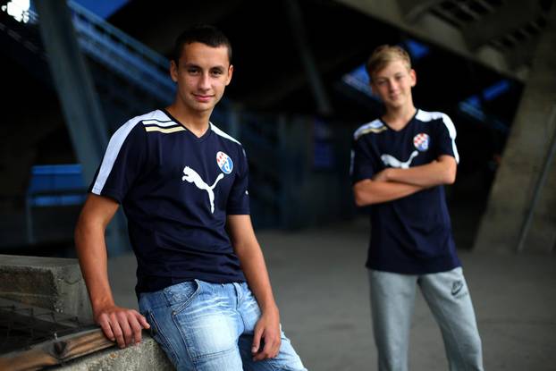 Zagreb: Kadeti Dinama Davor Lovren i Dino Halilovi?, osvaja?i Nike kupa