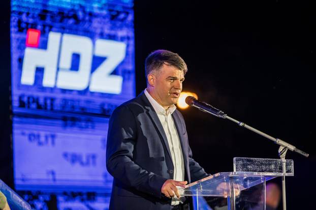 Split: Predstavljanje Tomislava Šute, kandidata HDZ-a za gradonačelnika grada Splita