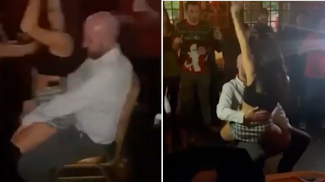 VIDEO Policajka plesala u krilu svome šefu, iscurila snimka: 'Tata, žao mi je, ovo je greška'