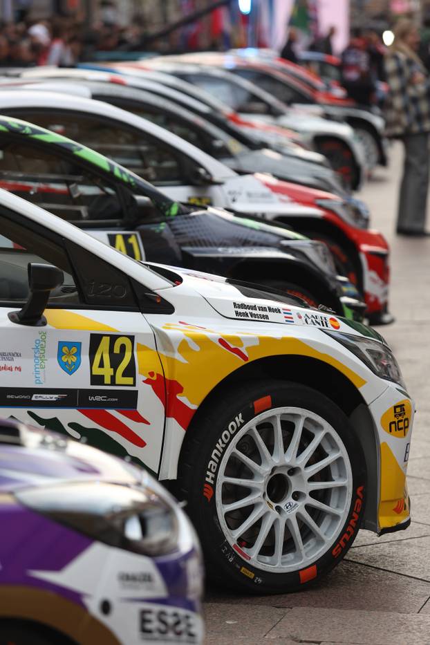 Rijeka: Ceremonijalni start WRC Croatia Rallyja 2026.