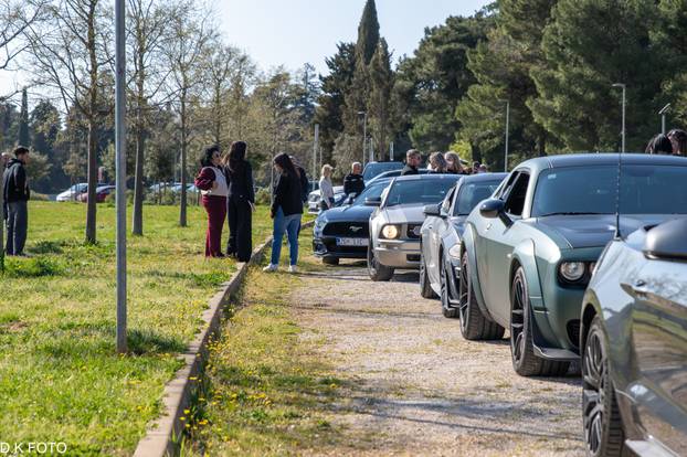 GALERIJA Kultni američki Mustanzi zablistali su u Rovinju