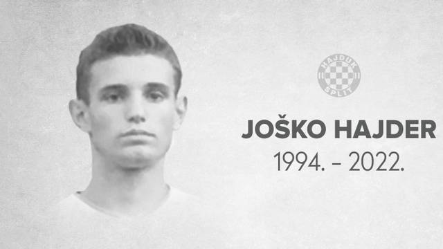 Tužna vijest: Preminuo je bivši igrač Hajduka Joško Hajder (28)