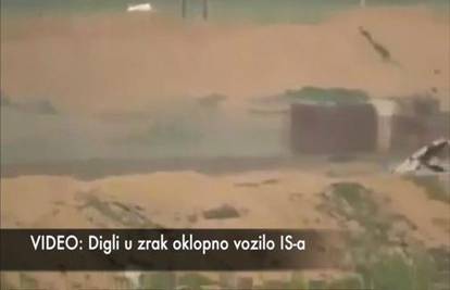 Amaterska snimka: Kurdi digli u zrak oklopno vozilo ISIL-a