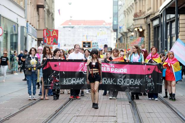 U Zagrebu održana 25. Povorka ponosa