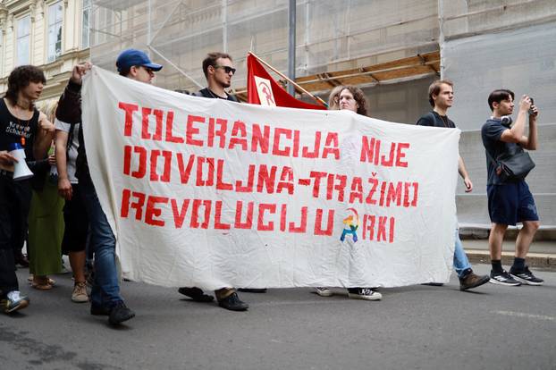 Zagreb: 25. Povorka ponosa LGBTIQ zajednice "Korak po korak, iskorak!"