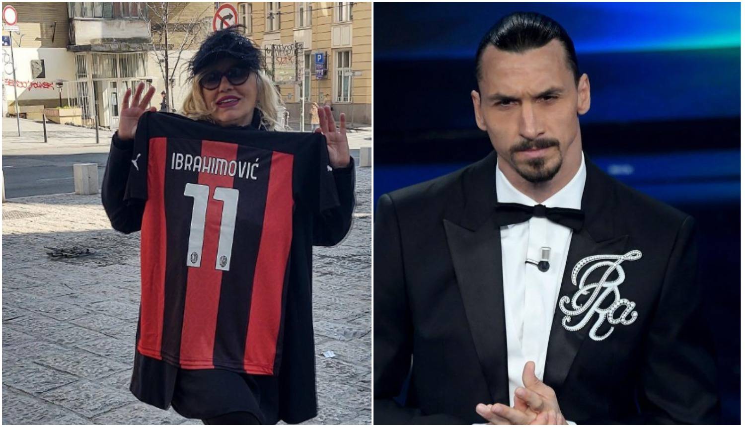 Javila se pjevačica narodnjaka uz koji je Ibrahimović izašao na binu Sanrema: Presretna sam!