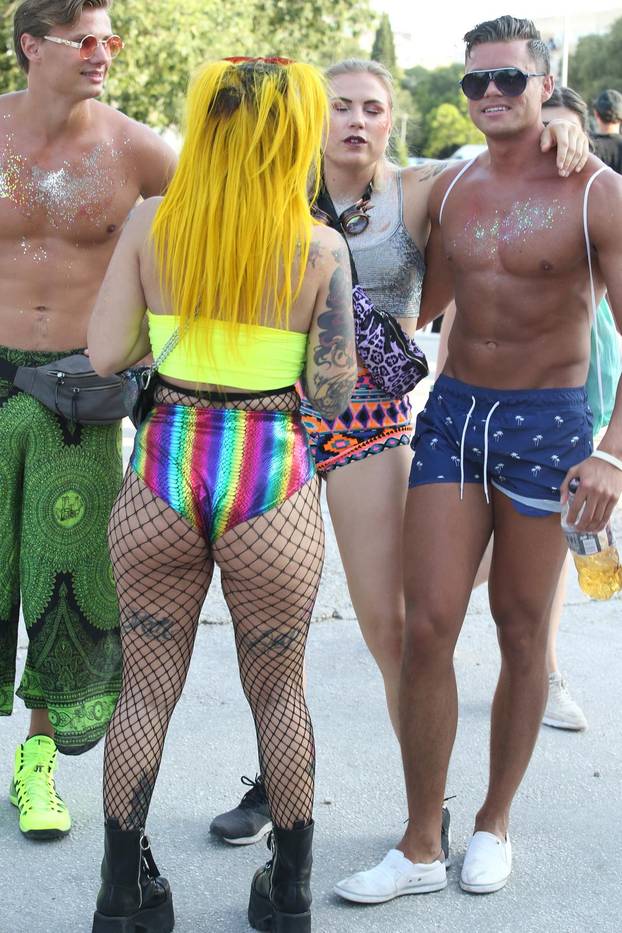 Split: Partijaneri preplavili Park mladeži zanimljivim kombinacijama na festivalu Ultra Europe