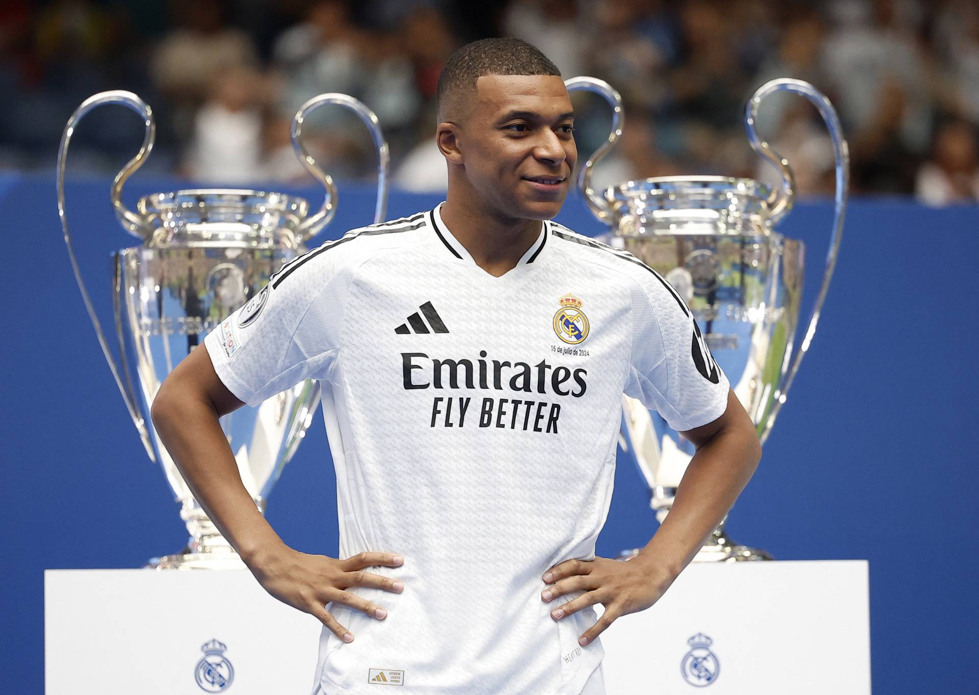 Real Madrid unveil Kylian Mbappe