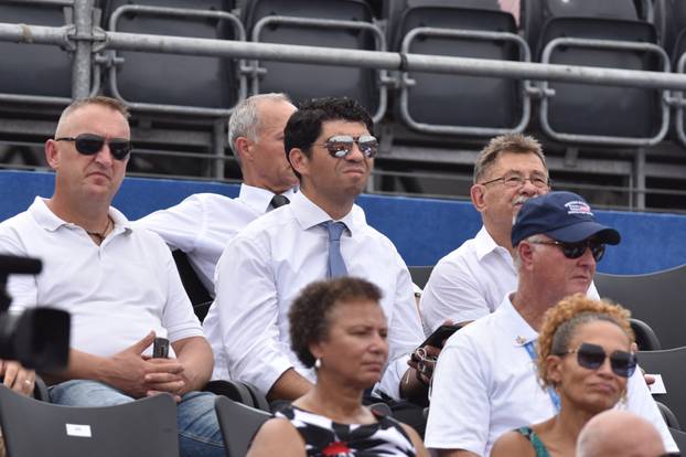 Zadar: Poznati s tribina pratili polufinale Davis cupa