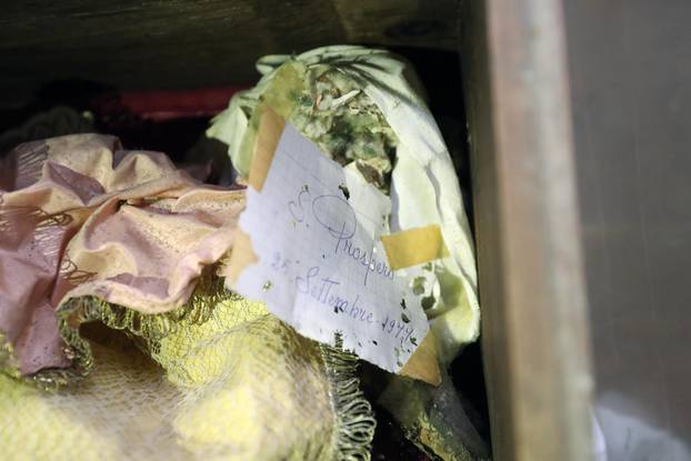 Palermo, a mummified child found in a trunk in the graveyard of the scrolls