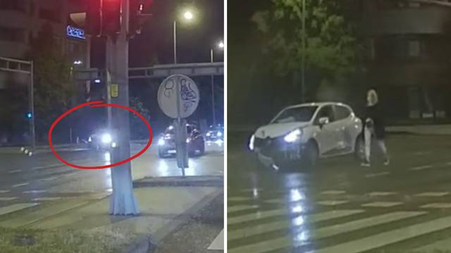 Pogledajte snimku: Vozačica u Zagrebu udarila u stup. Potez ostalih vozača je sramotan!