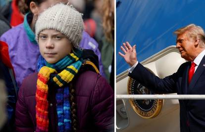 Greta Thunberg pozdravila je Trumpov odlazak: 'Čini se kao sretan starac. Lijepo za vidjeti'