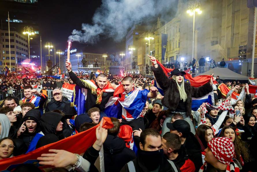 Zagreb: Svečani doček rukometnih reprezentativaca nakon osvojene bronce na Europskom prvenstvu