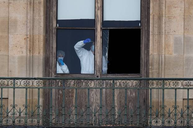 Jewellery stolen from Louvre museum, according to French Interior Ministry, in Paris