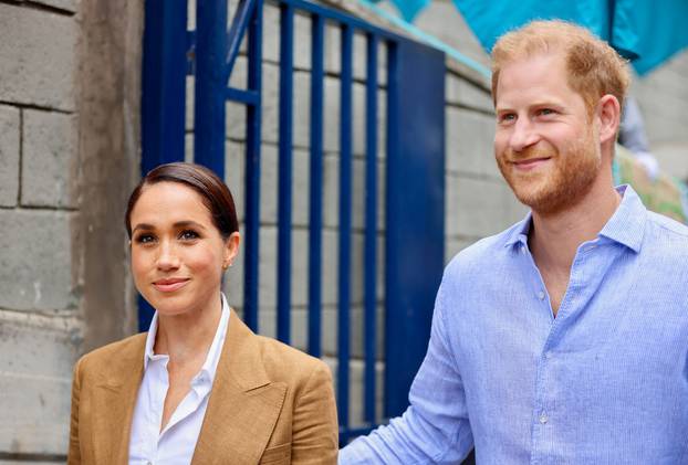 Britain's Prince Harry and Meghan, Duchess of Sussex, visit Colombia