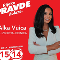 Alka Vuica objavila novi plakat za kampanju pa šokirala: 'Je li ovo Grubnić fotošopirao lice?'