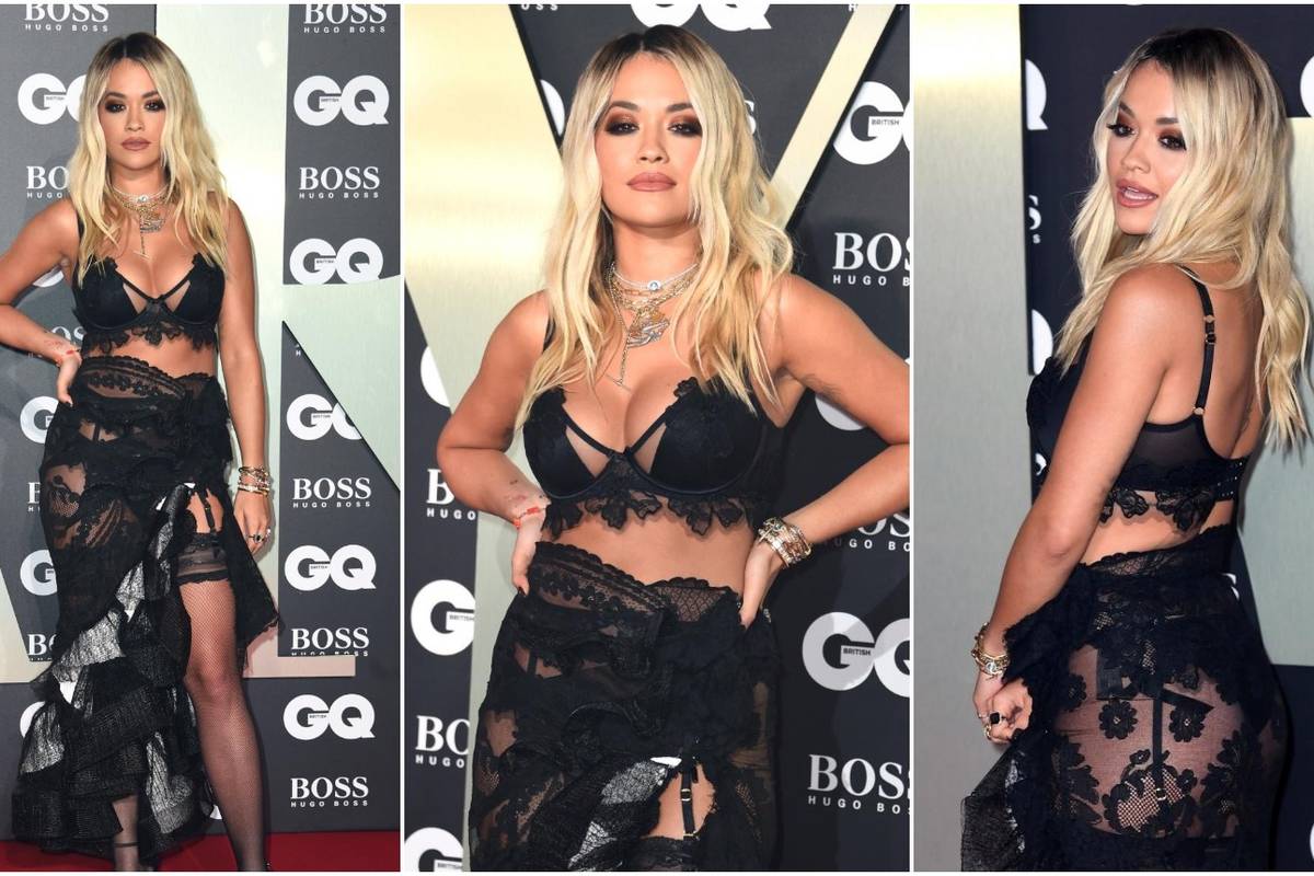 Pokazala crne gaćice: Rita Ora šetala u grudnjaku i halterima