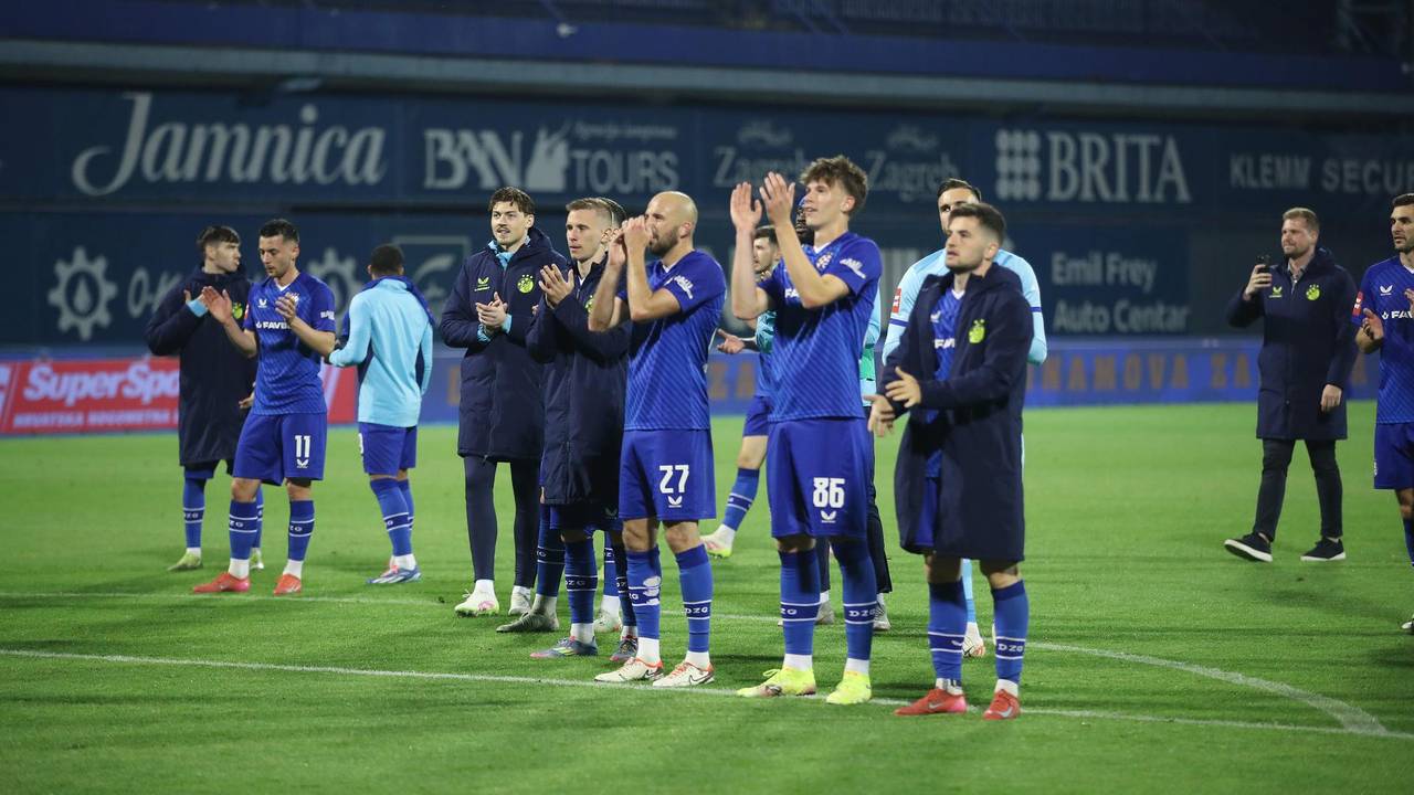 VIDEO Igrači su došli pred Bad Blue Boyse, a onda se zaorilo: 'Hoćemo titulu još ove godine!'