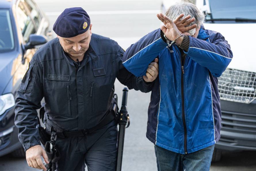 Osijek: Na Županijski sud priveden muškarac osumnjičen za ranjavanje policajca u Šagu